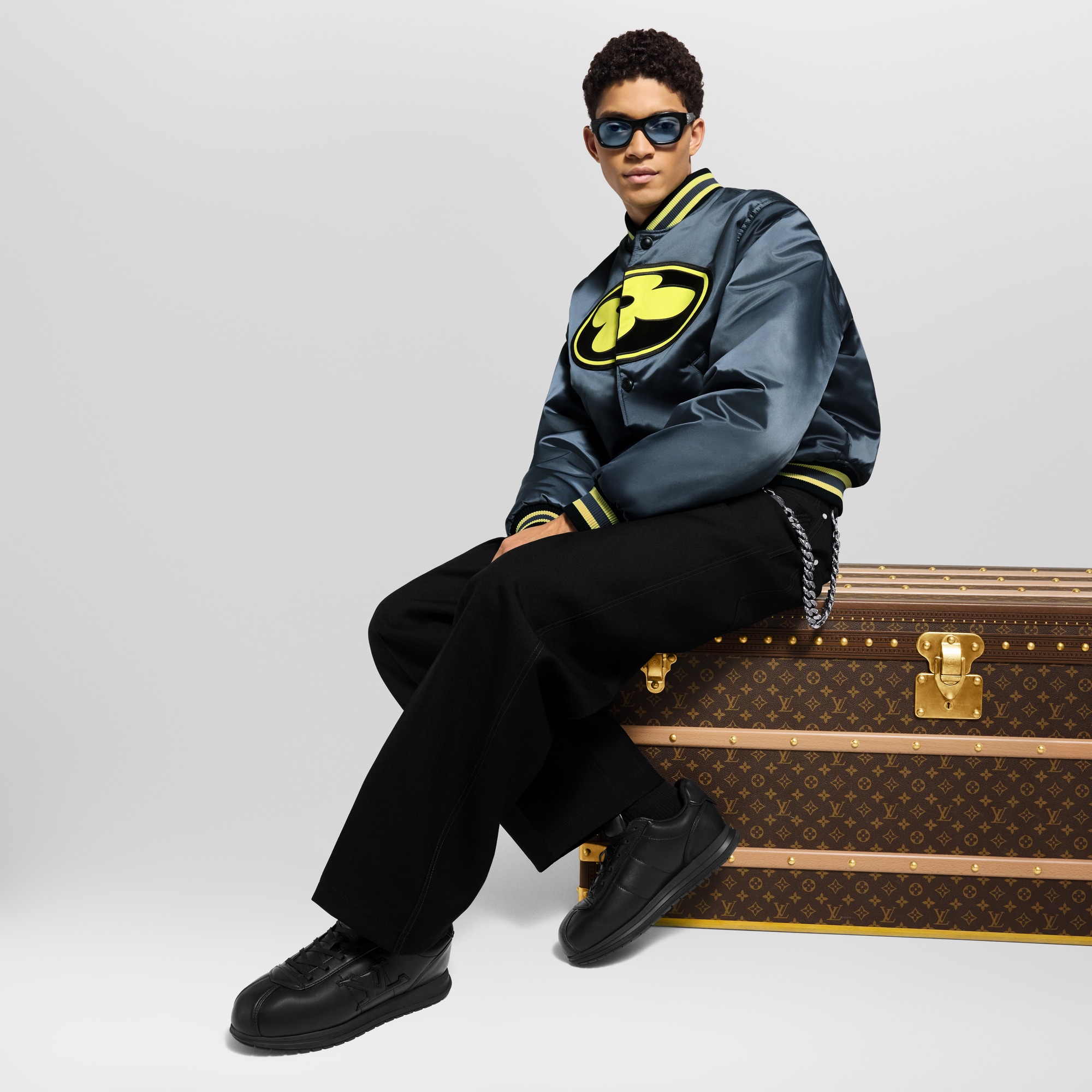 VIP購入制限ブラックモデル　LOUIS VUITTON バターソフトレザー ルイ·ヴィトン】新作シューズ「LV バターソフト スニーカー」を